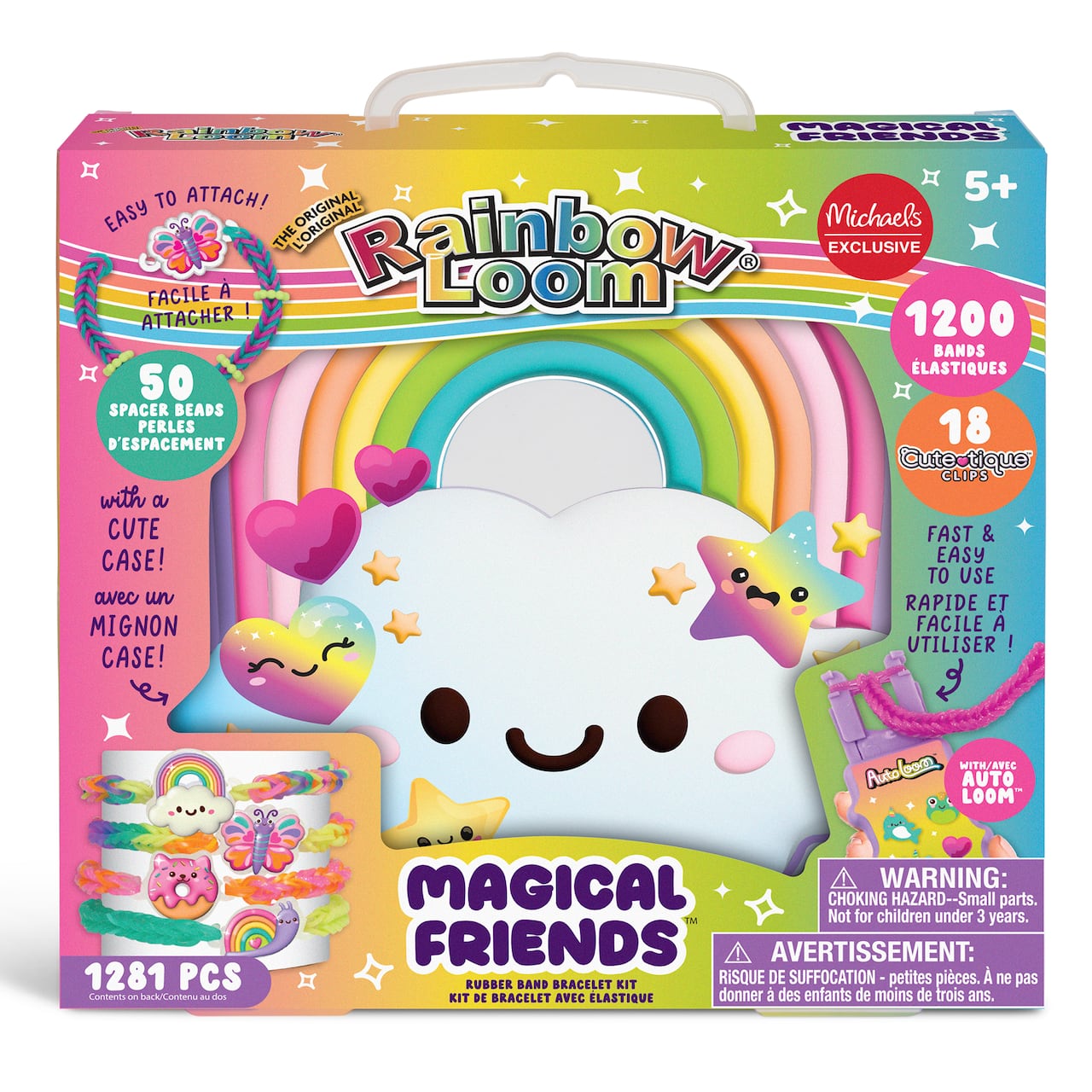 Rainbow Loom® Magical Friends™ Auto Loom™ Rubber Band Bracelet Kit